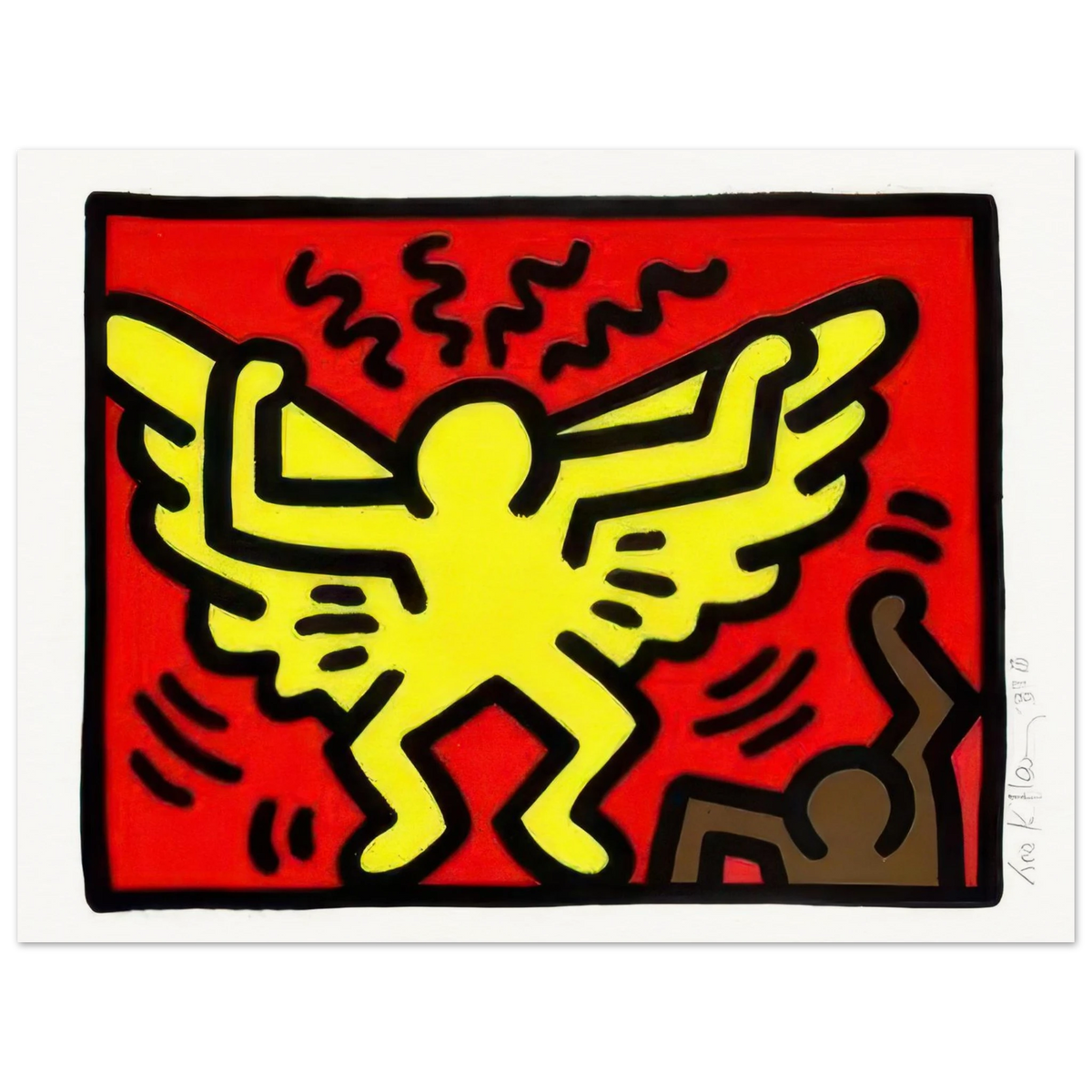 Pop Shop IV, Plate I - by Keith Haringr Poster 75x100 cm / 30x40″