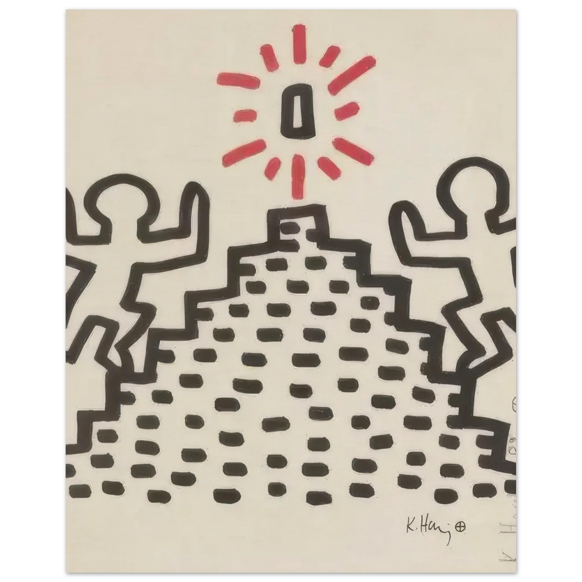 Bayer Suite 2 - by Keith Haring Poster 40x50 cm / 16x20″