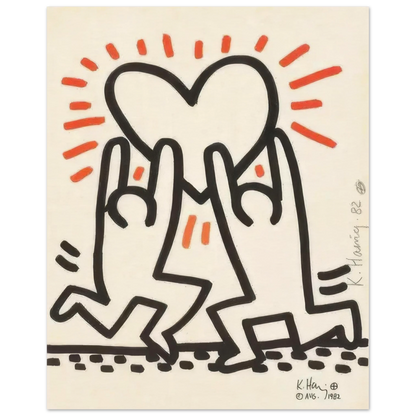 Bayer Suite 1 by Keith Haring Poster 40x50 cm / 16x20″
