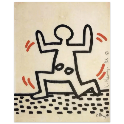 Bayer Suite 5 - by Keith Haring Poster 40x50 cm / 16x20″