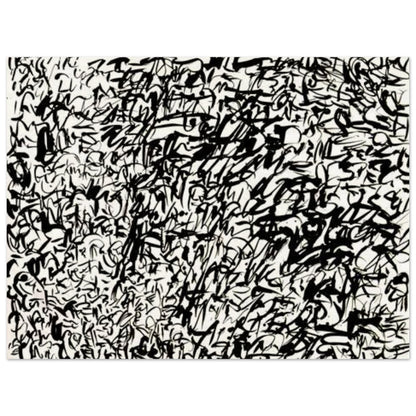 Keith Haring art poster featuring iconic Pop Art imagery, bold graphic lines and vibrant colours