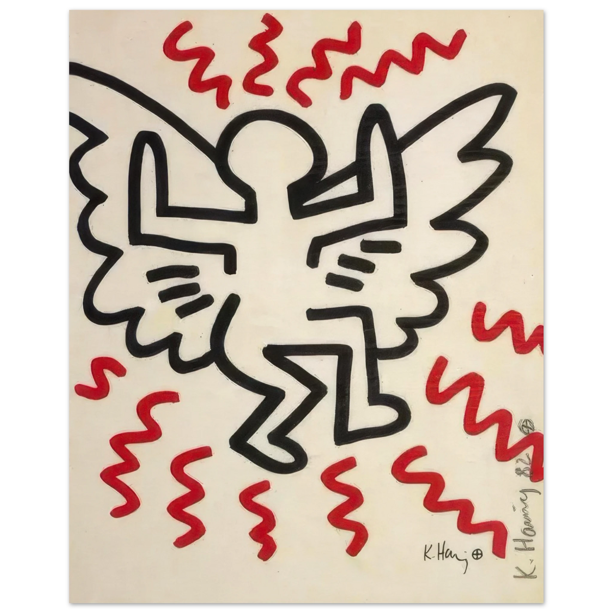 Bayer Suite 3 - by Keith Haring Poster 40x50 cm / 16x20″